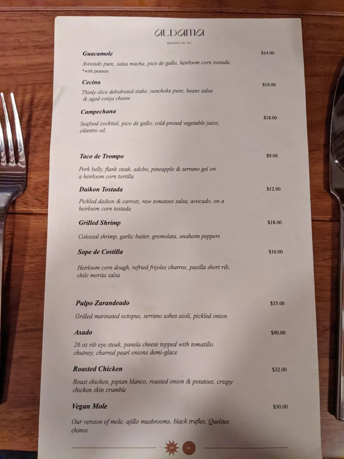 Menu 6