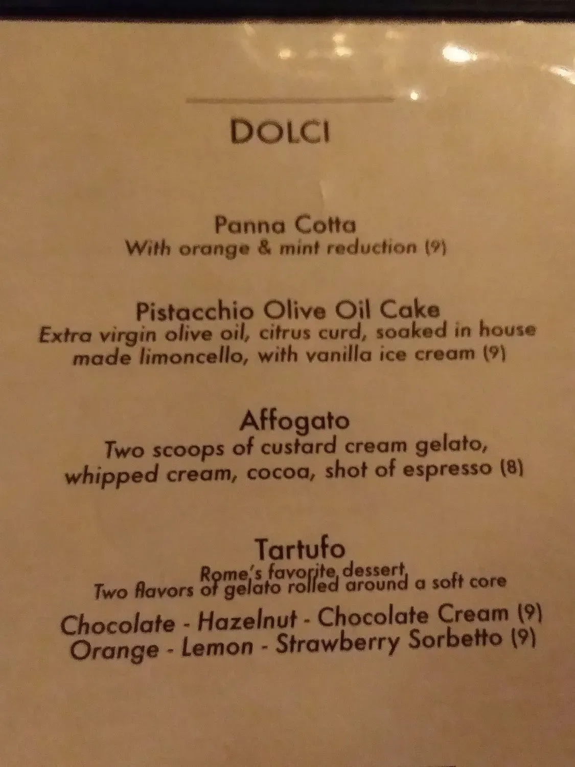 Menu 6