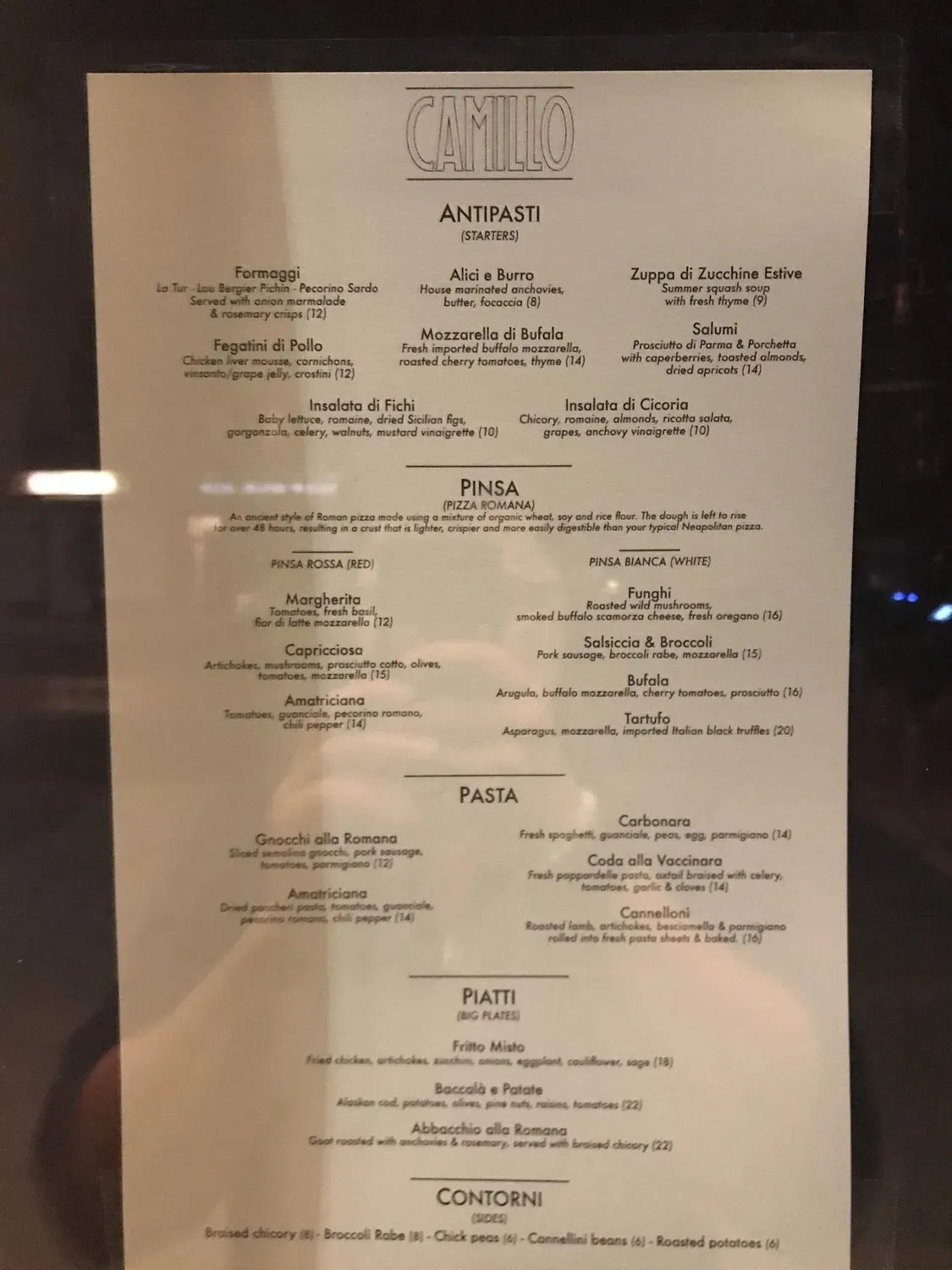 Menu 4