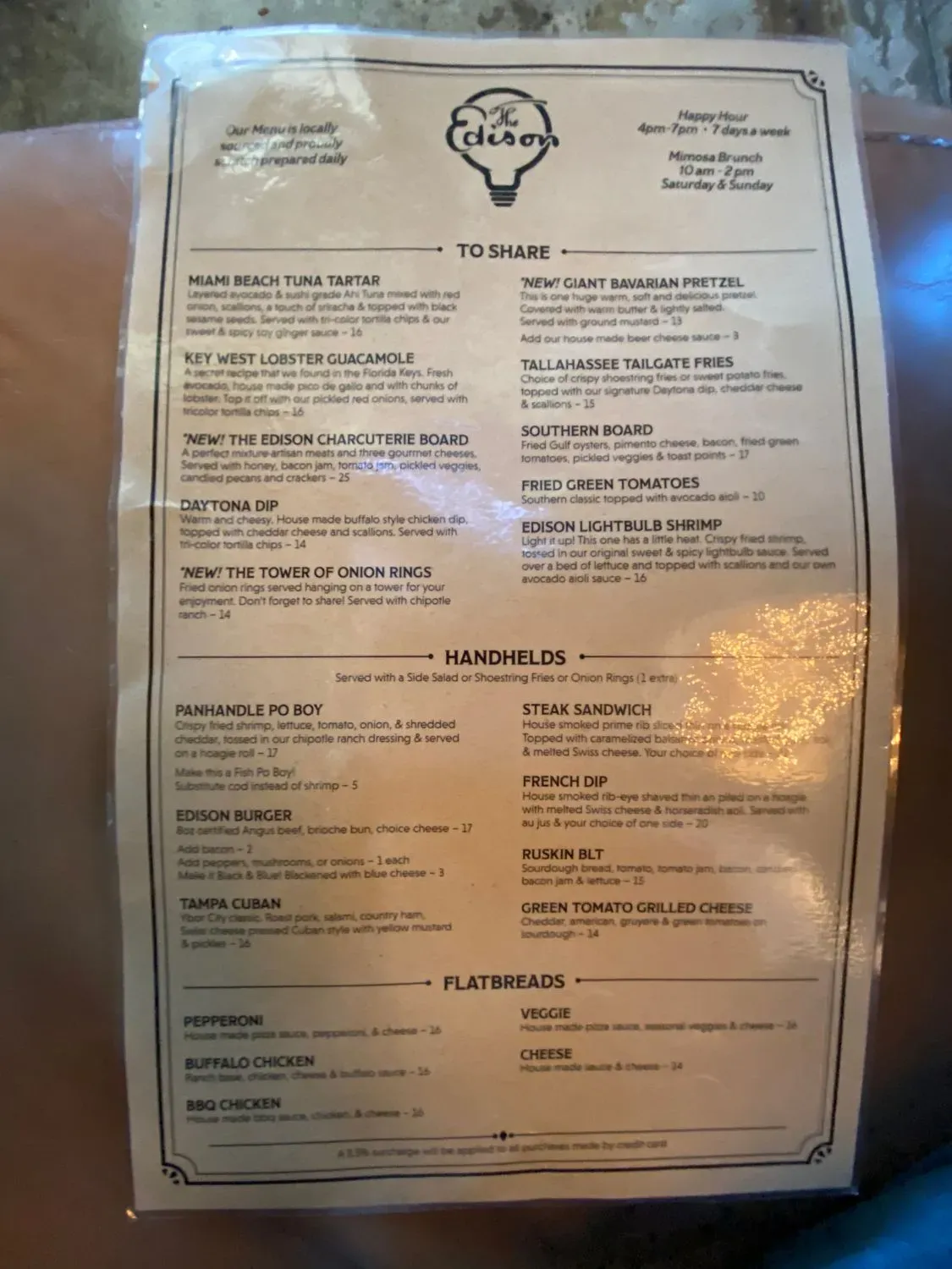 Menu 6