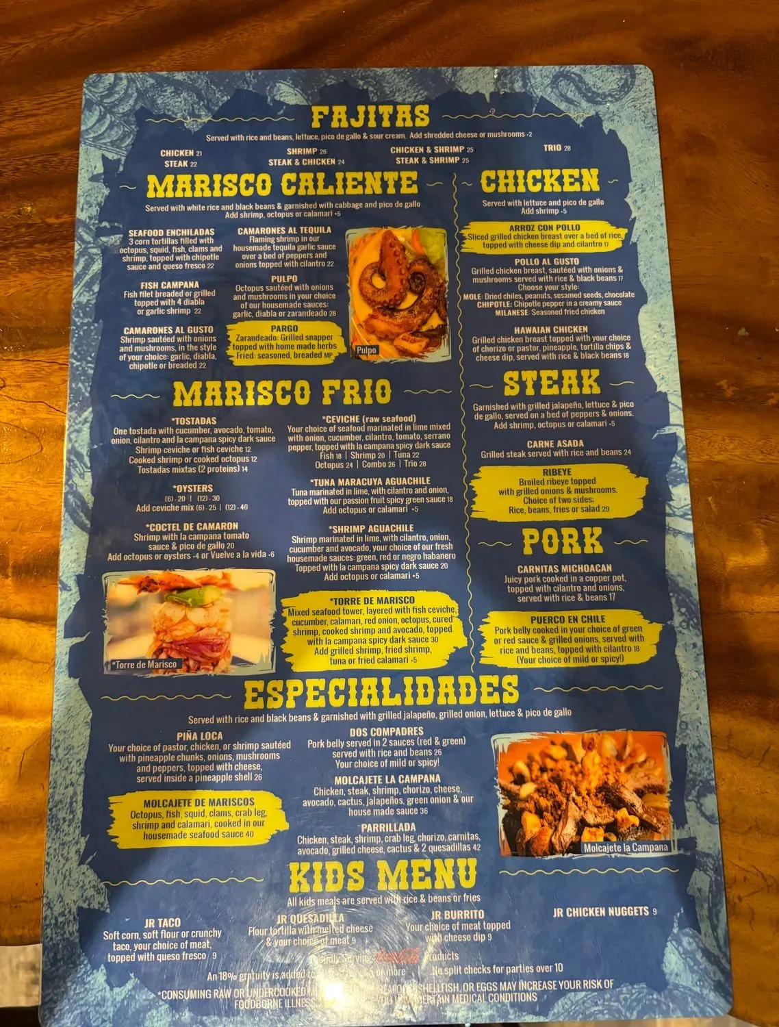 Menu 6