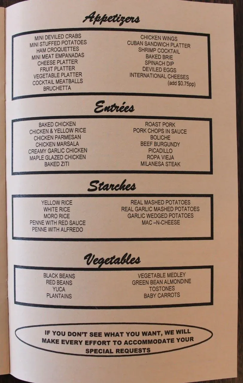 Menu 6