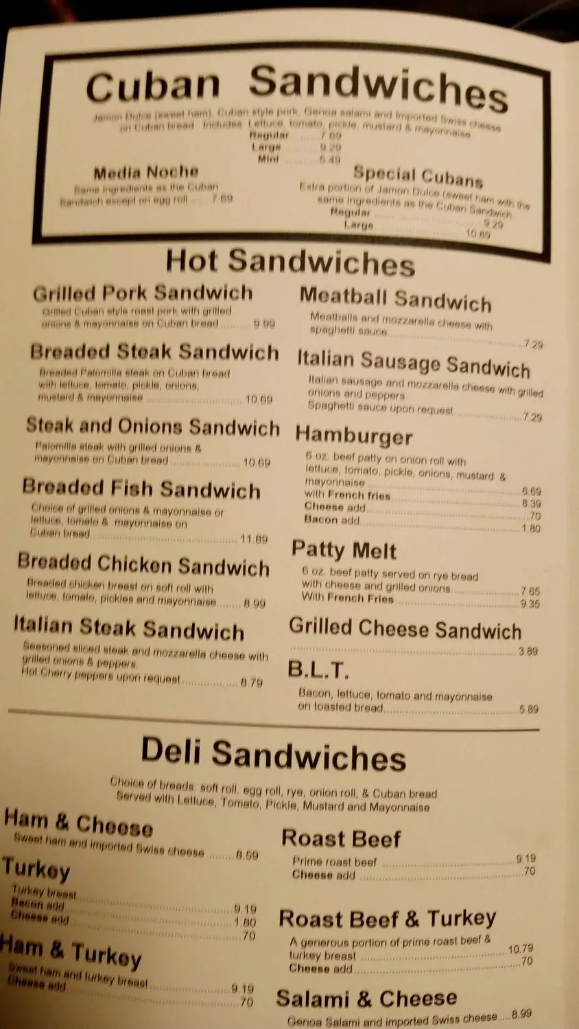 Menu 4