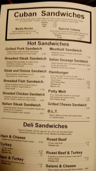 Menu 4