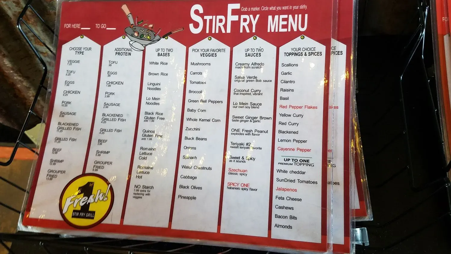 Menu 6