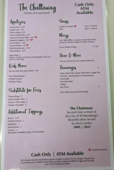 Menu 6