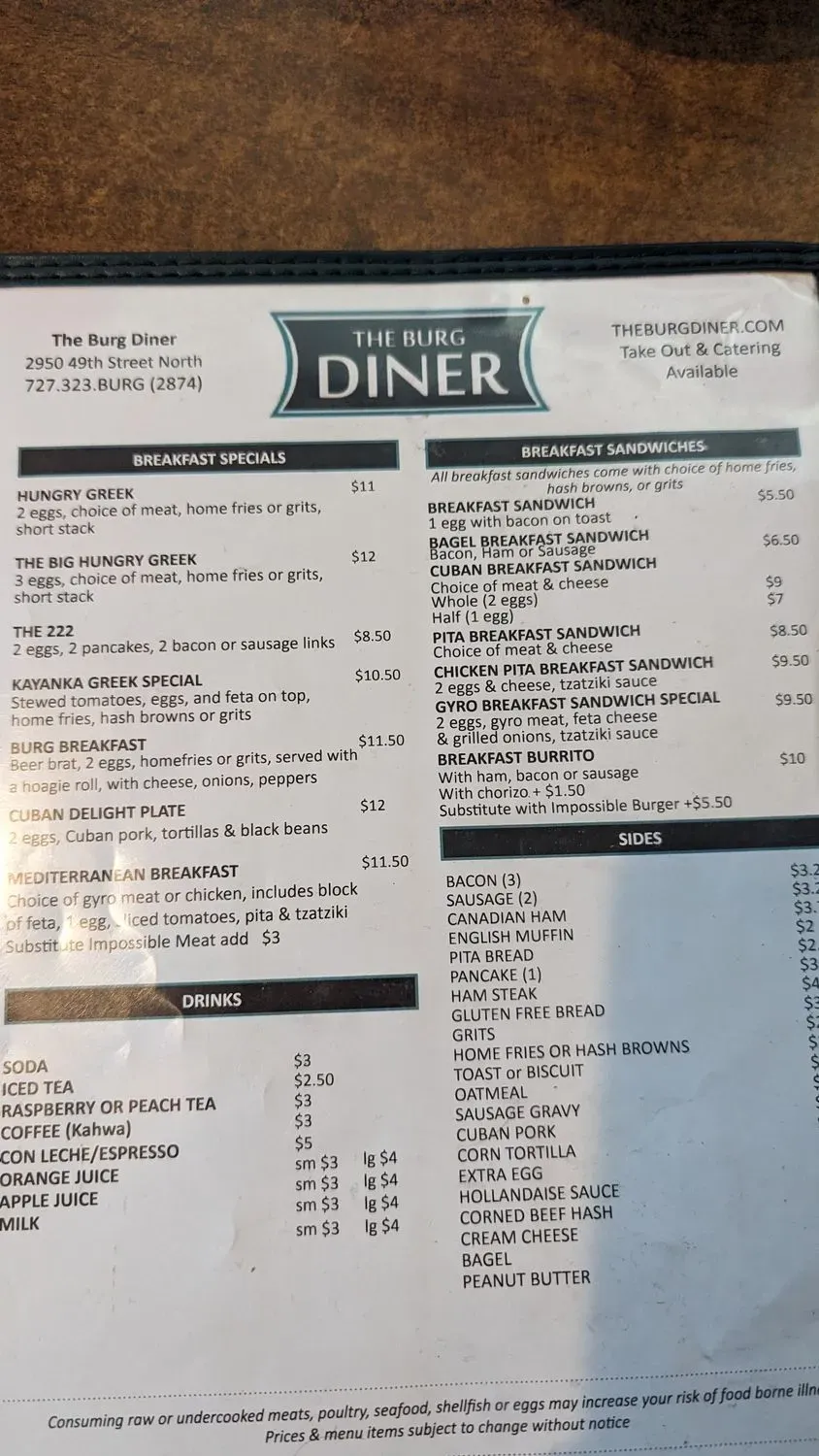 Menu 6