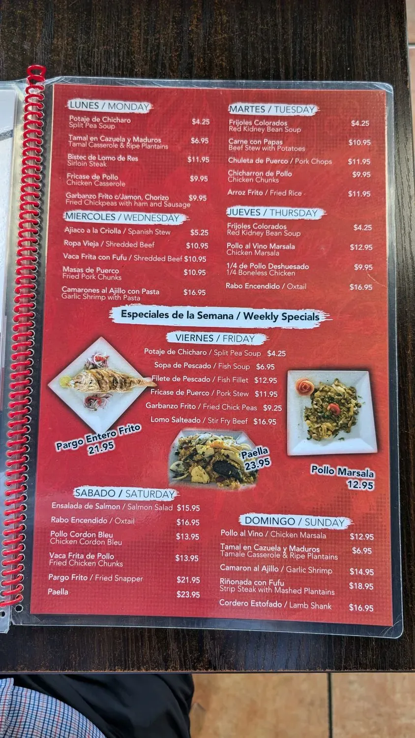 Menu 4