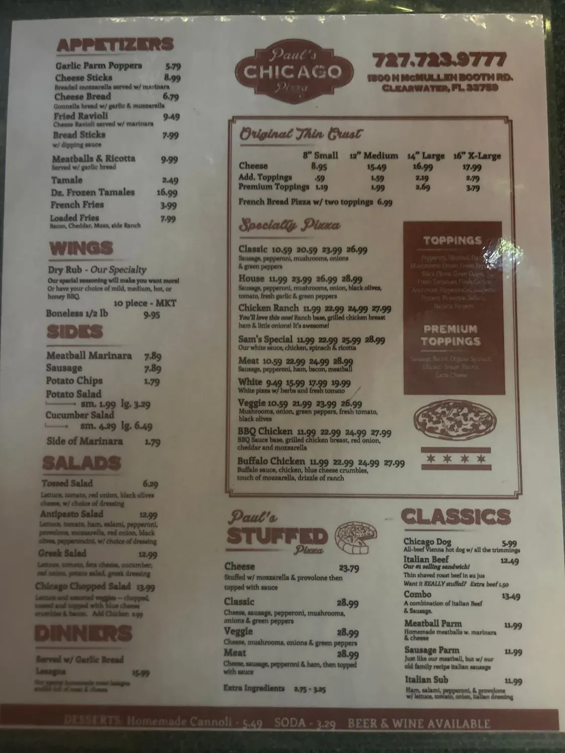 Menu 3