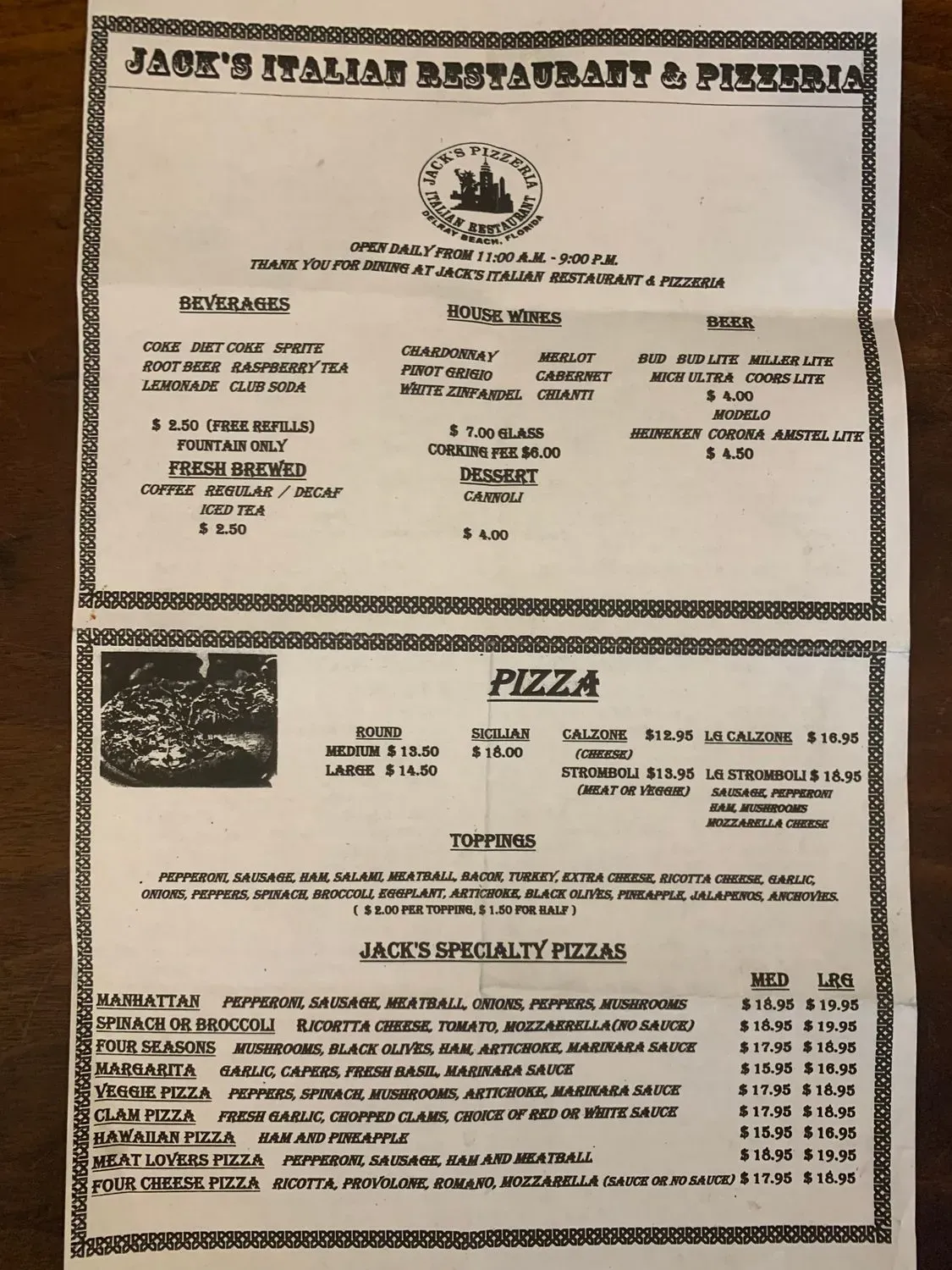 Menu 3