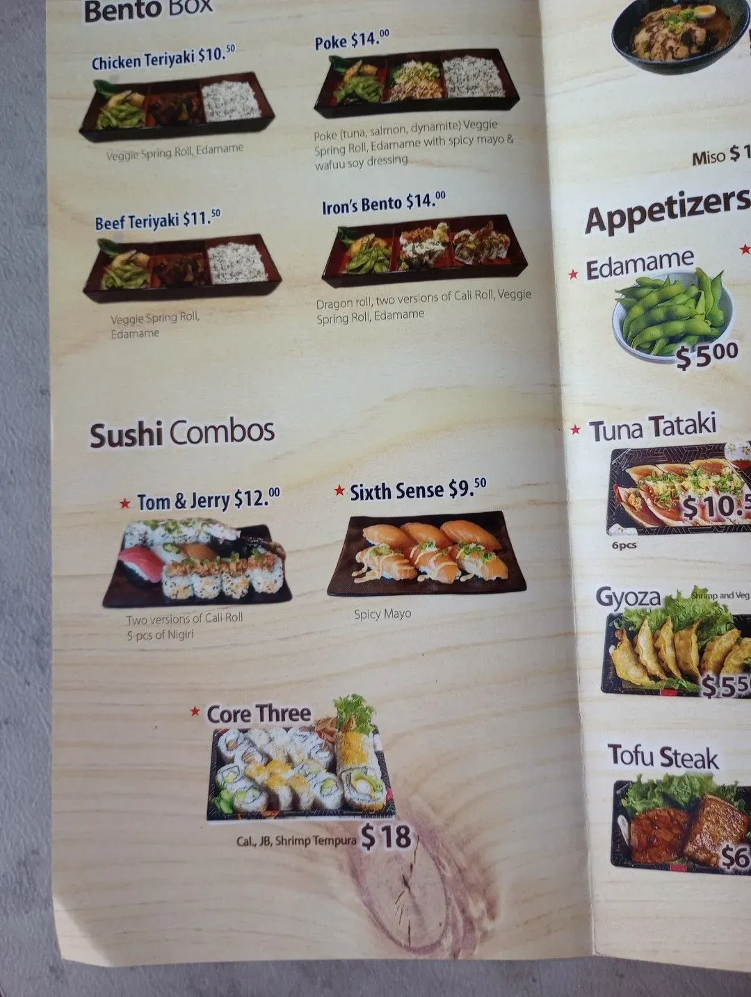 Menu 3