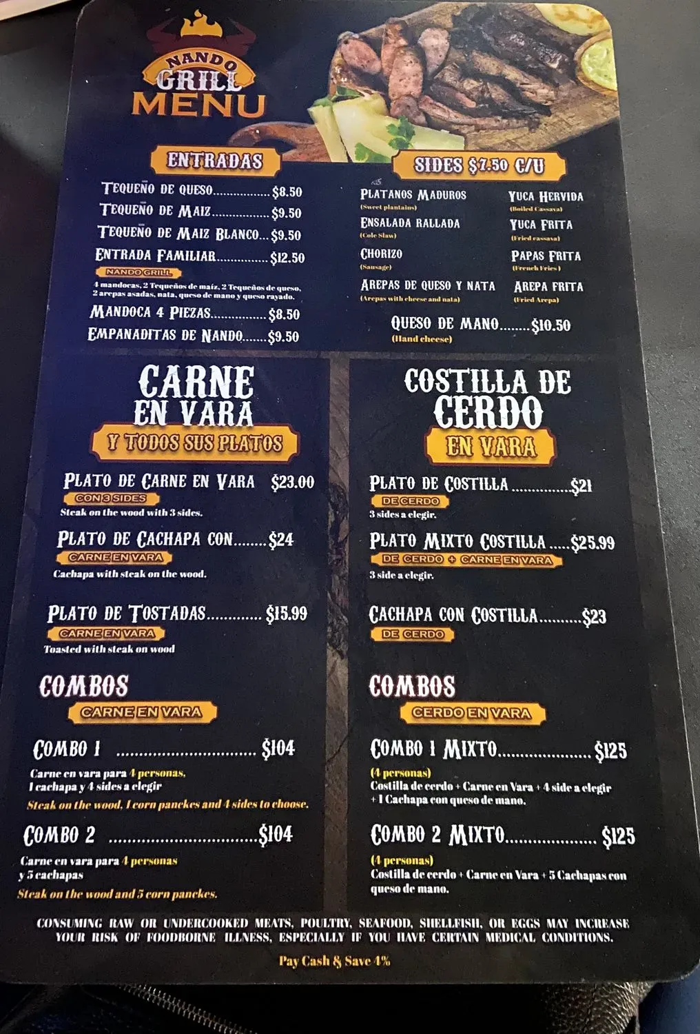 Menu 4