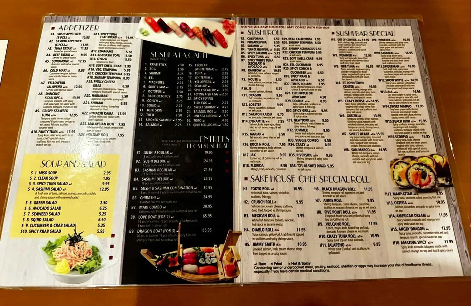 Menu 6