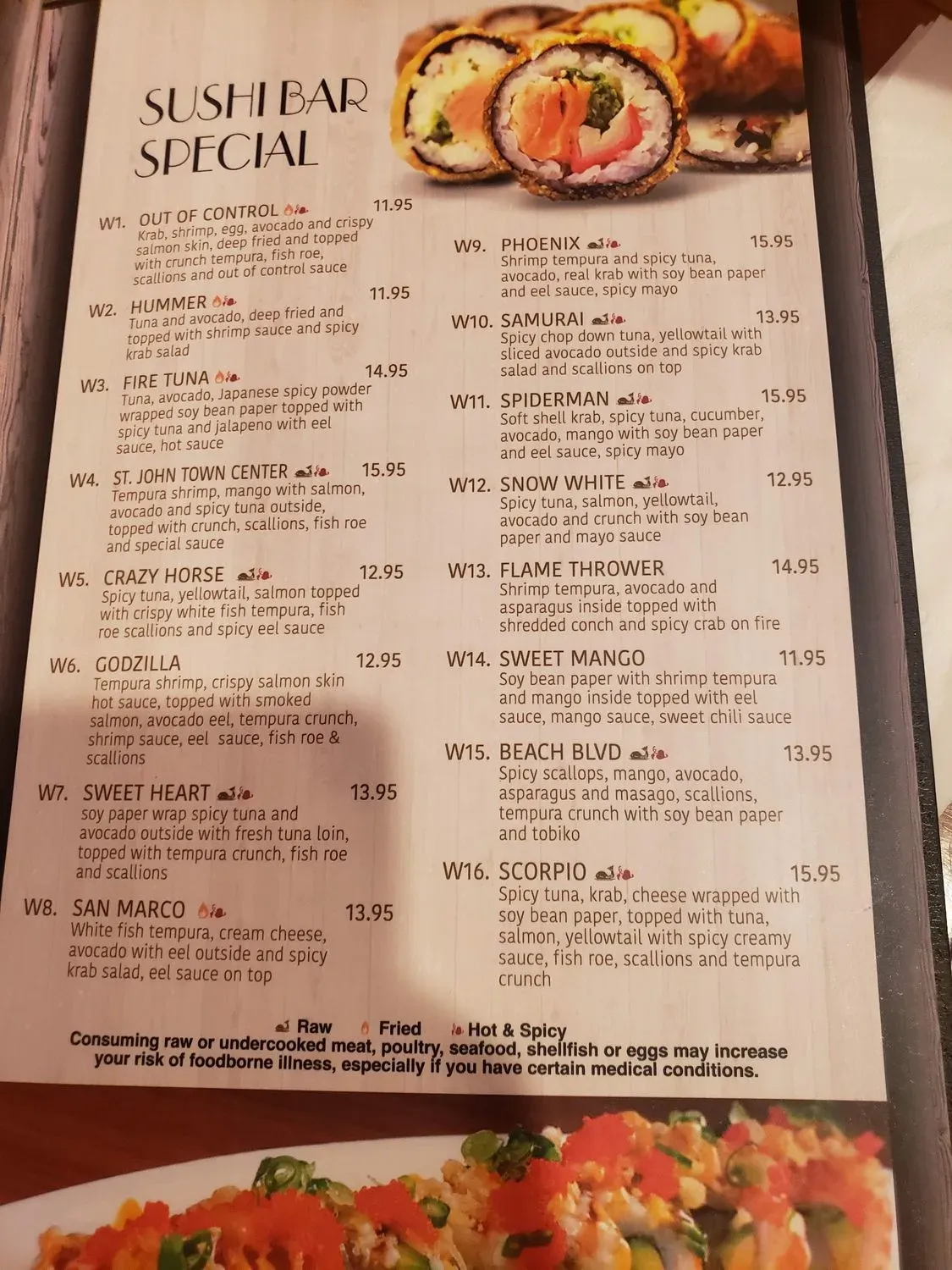 Menu 4