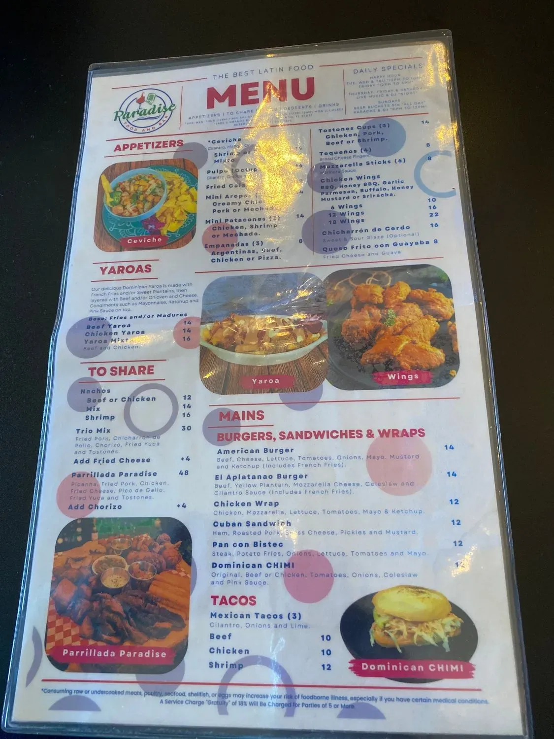 Menu 3