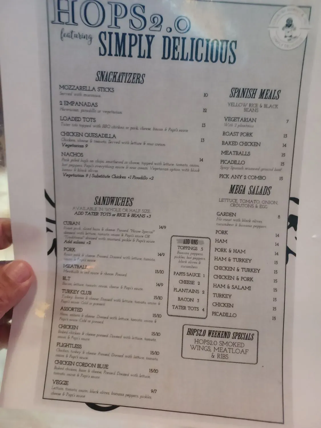 Menu 6