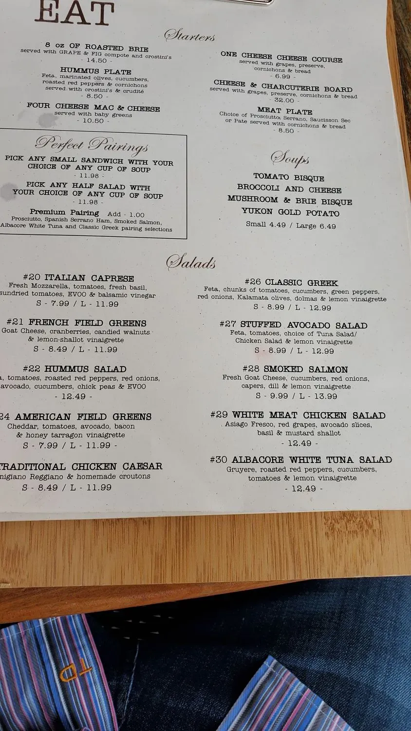 Menu 6