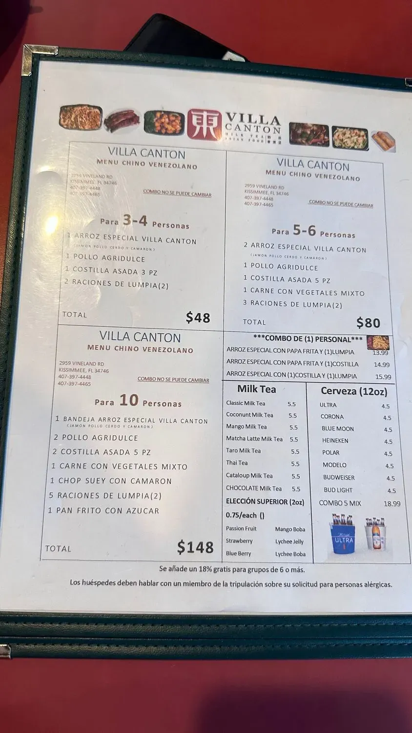 Menu 4