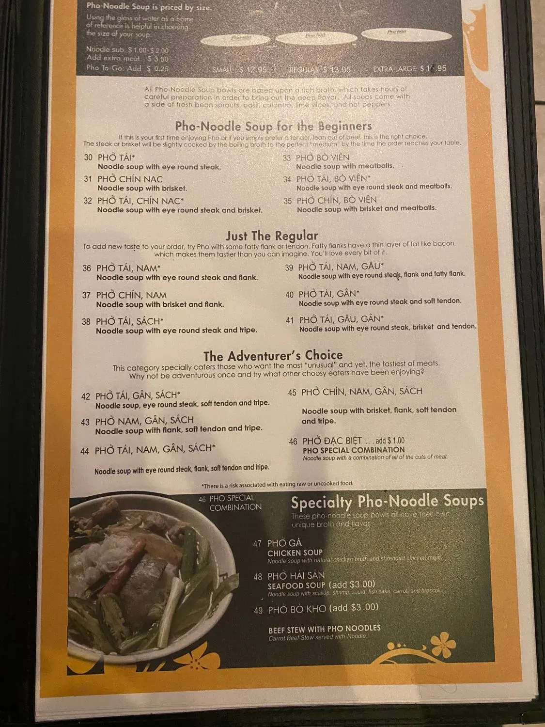 Menu 6