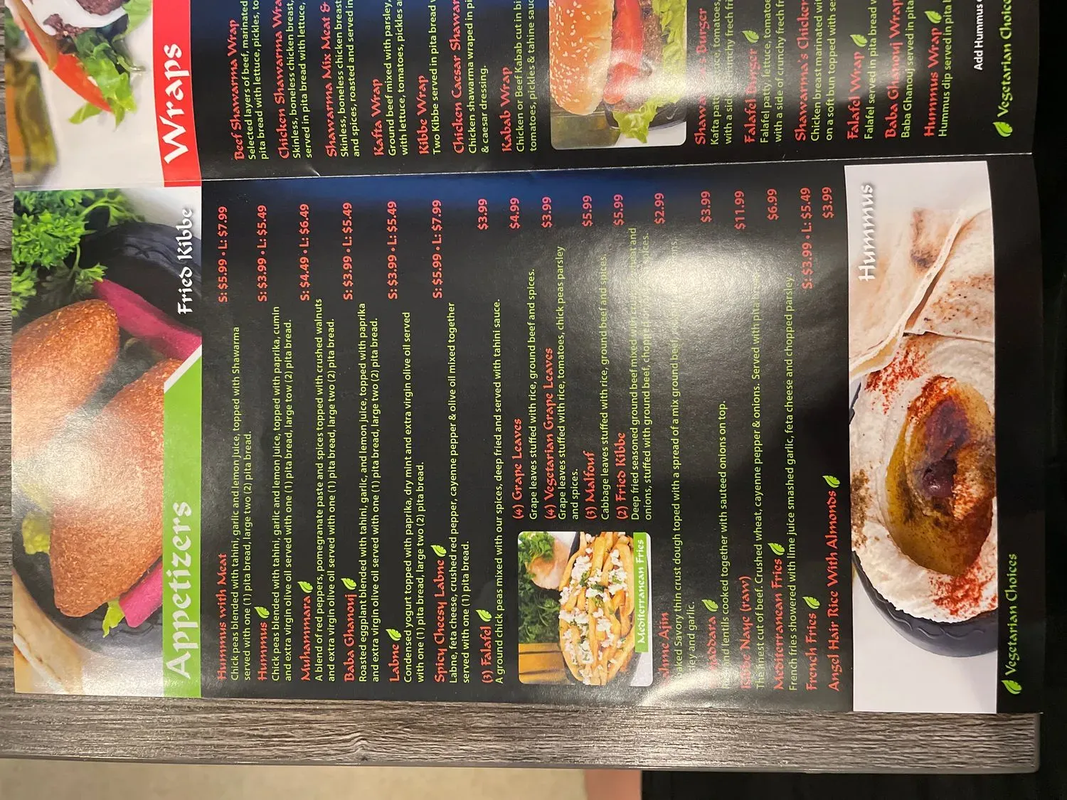 Menu 3