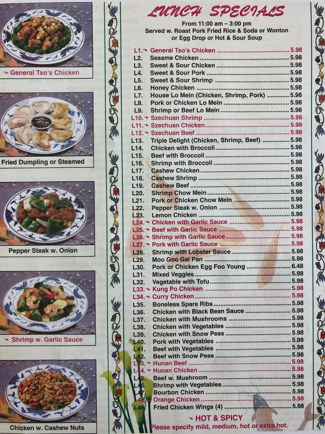 Menu 4