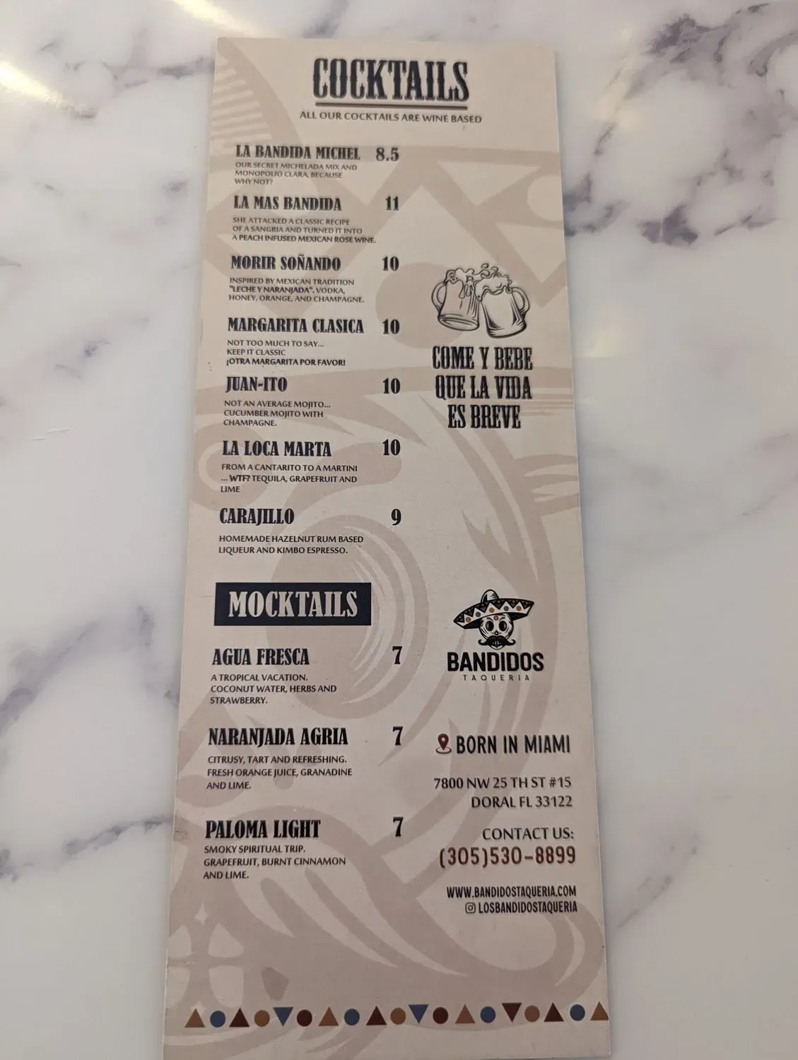 Menu 6