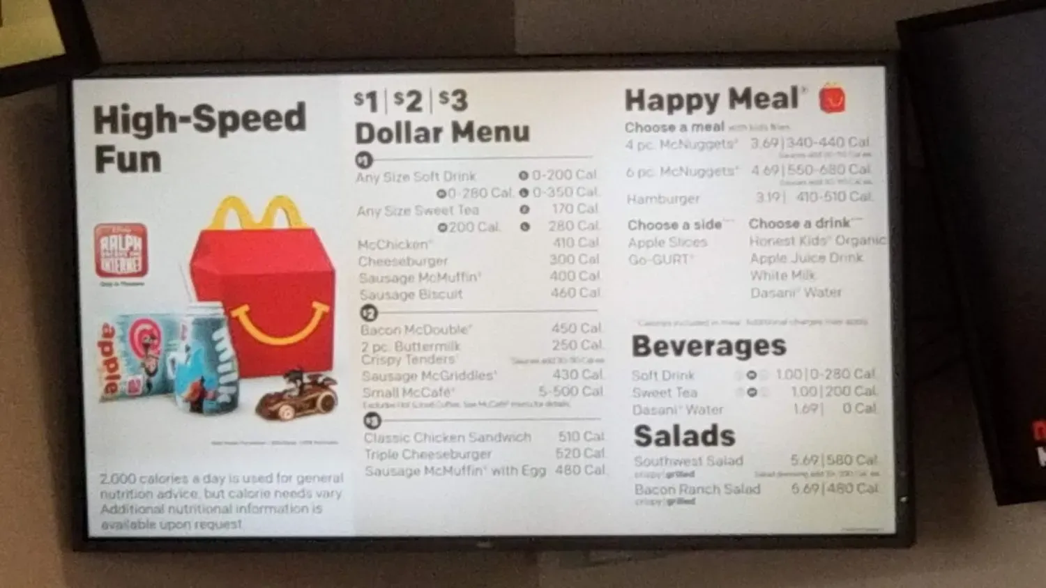 Menu 3