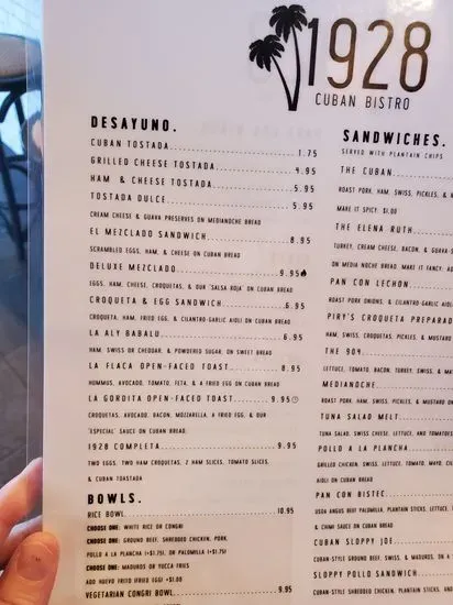 Menu 6