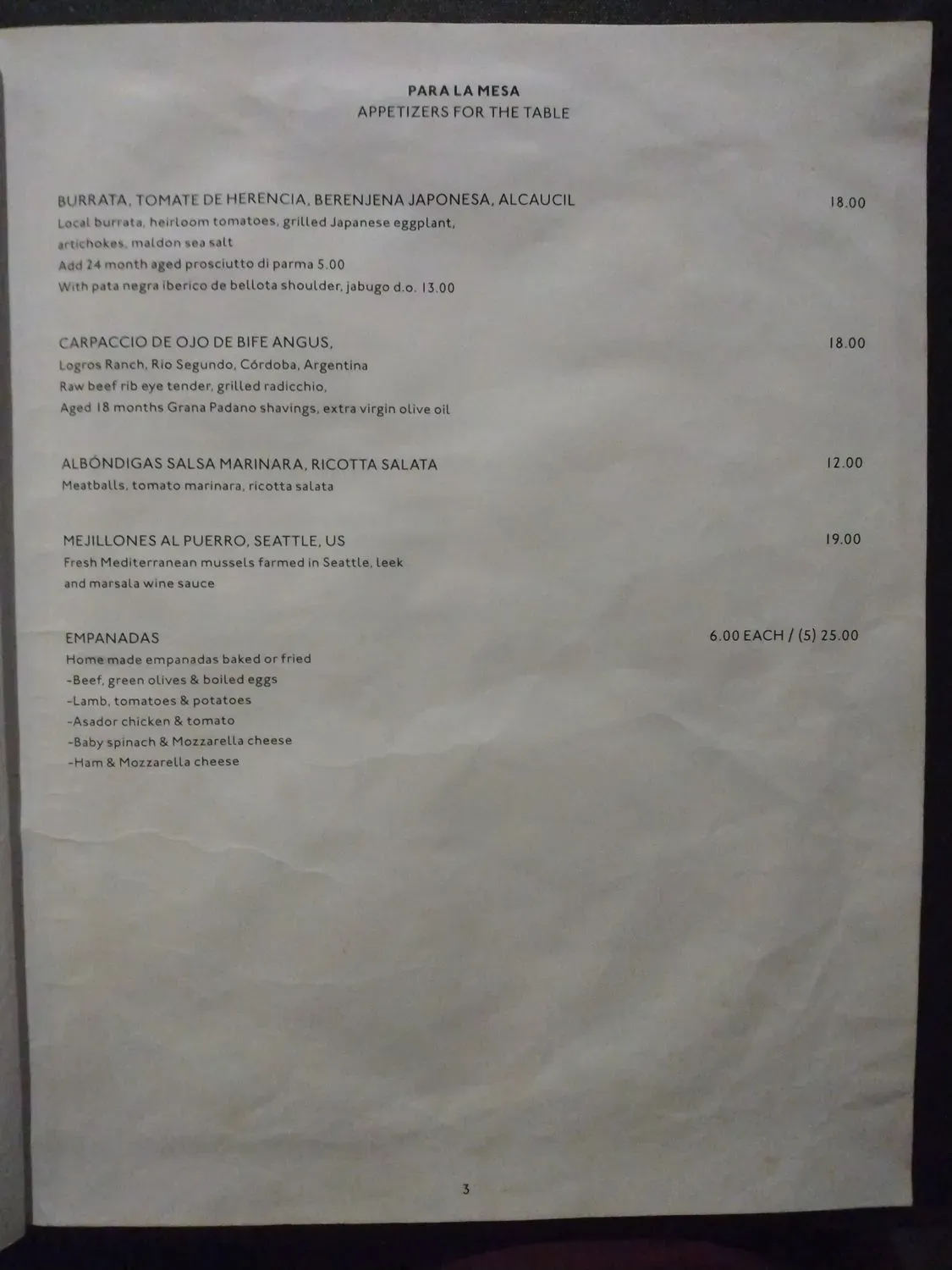 Menu 4