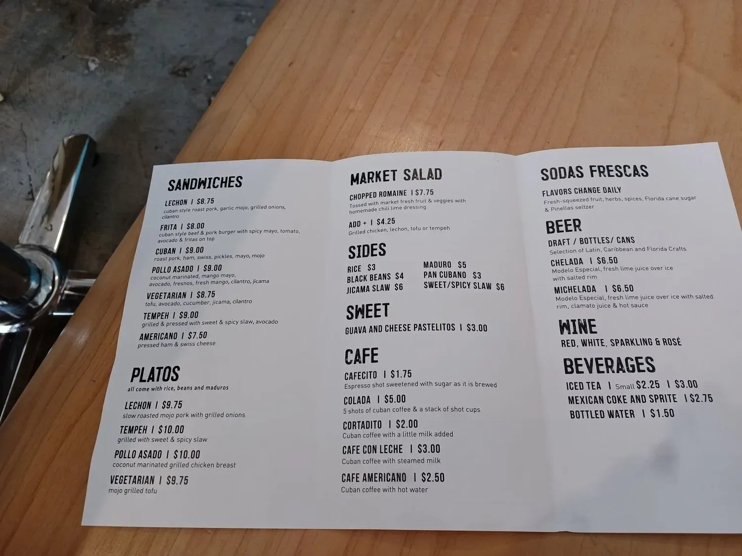 Menu 3