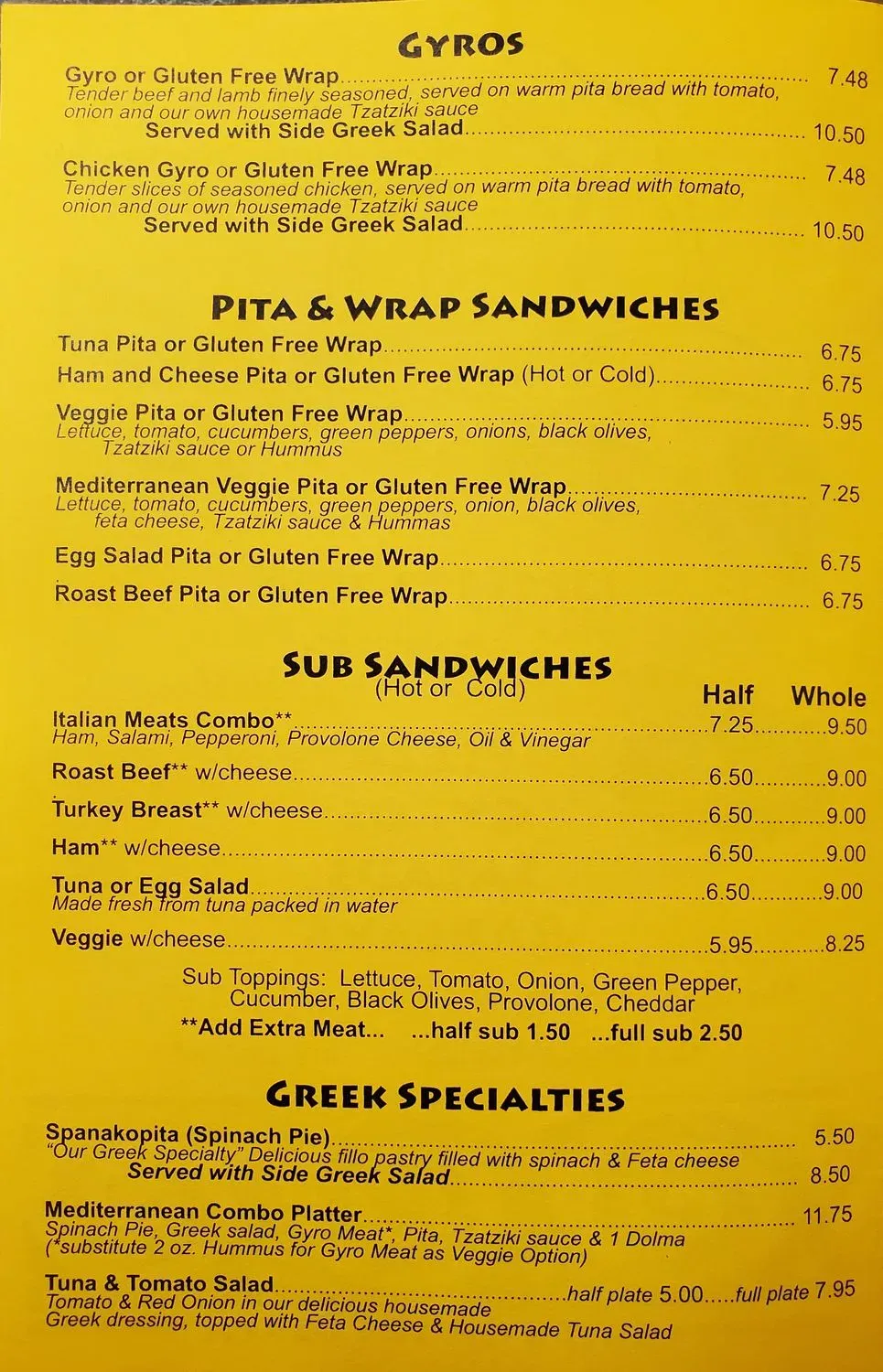 Menu 3