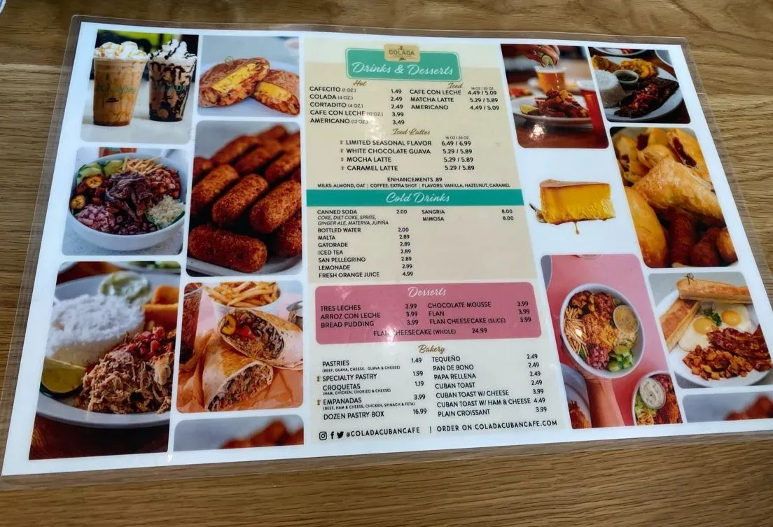 Menu 3