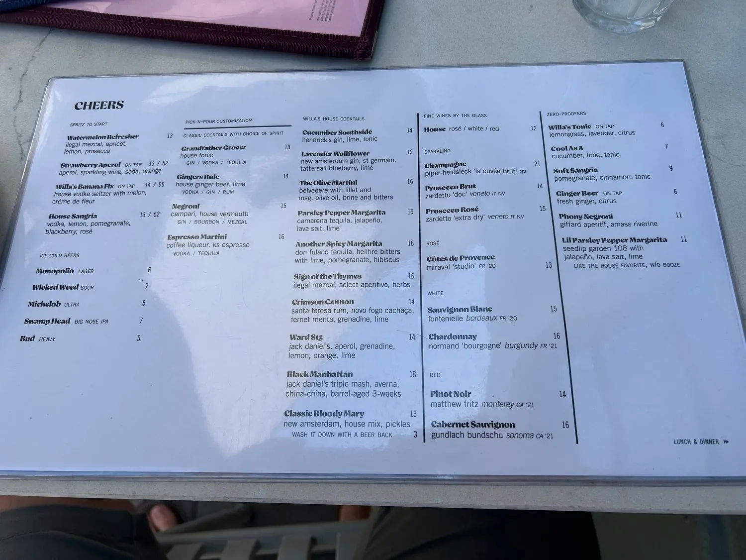 Menu 3