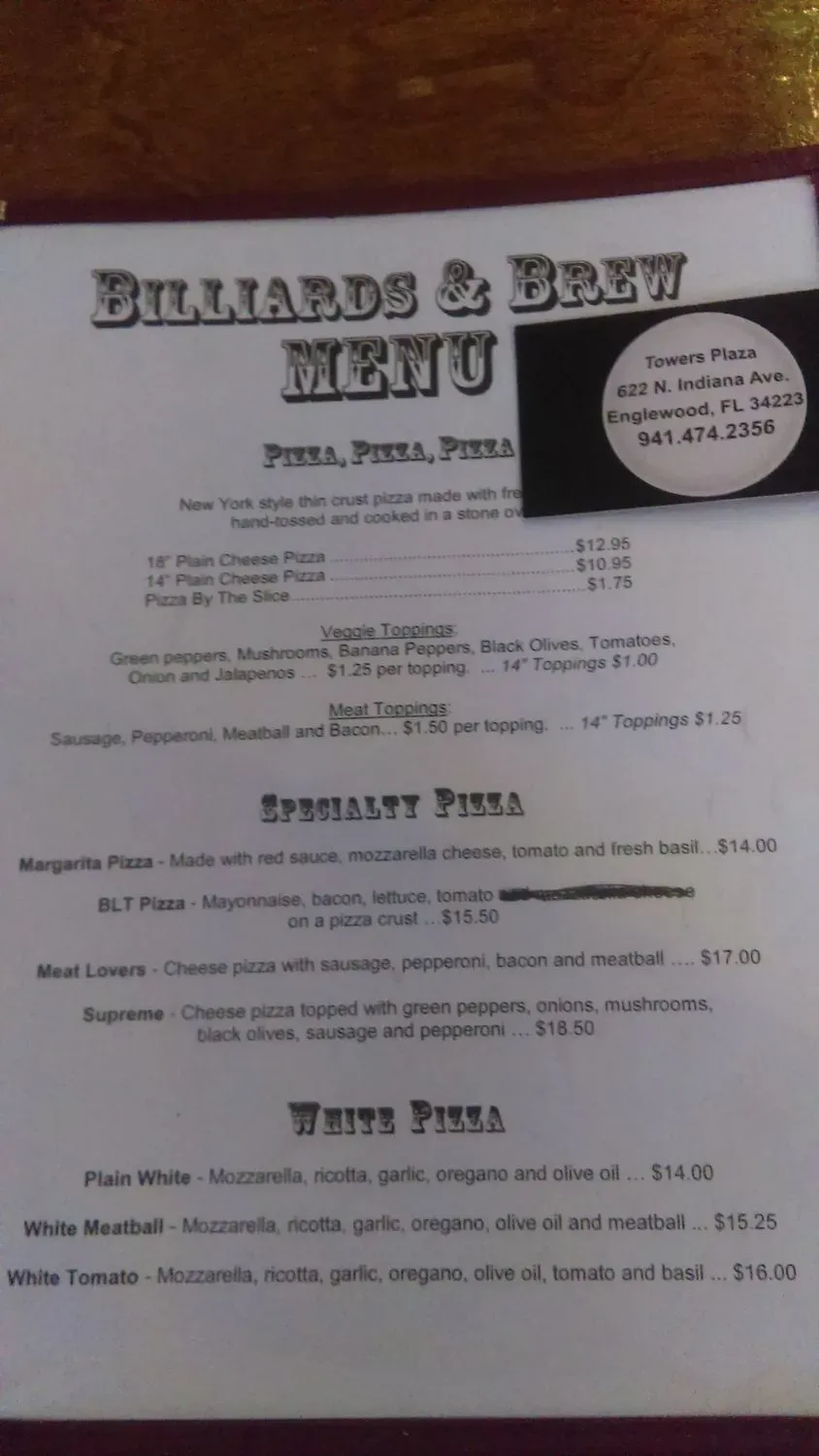 Menu 6