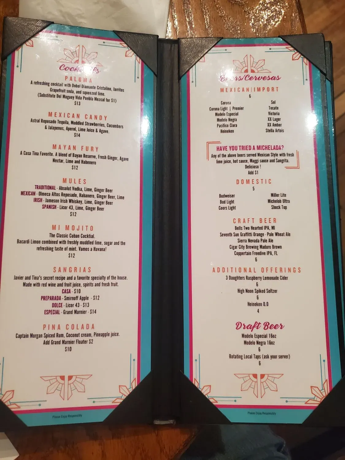 Menu 6