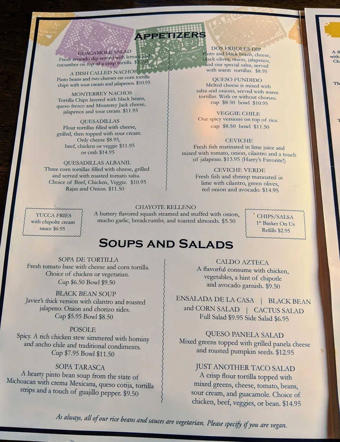 Menu 6