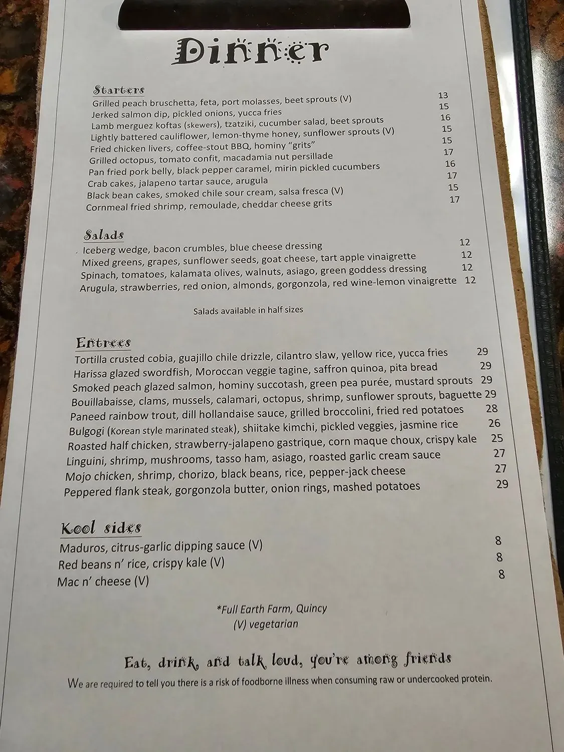 Menu 3