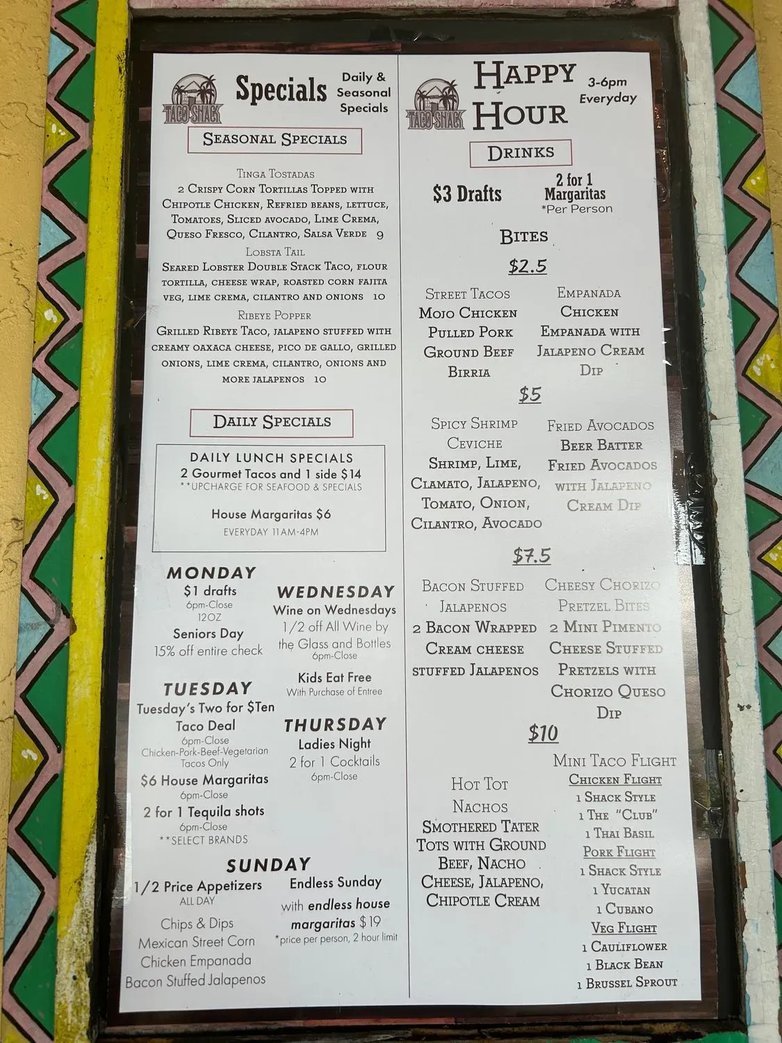 Menu 6