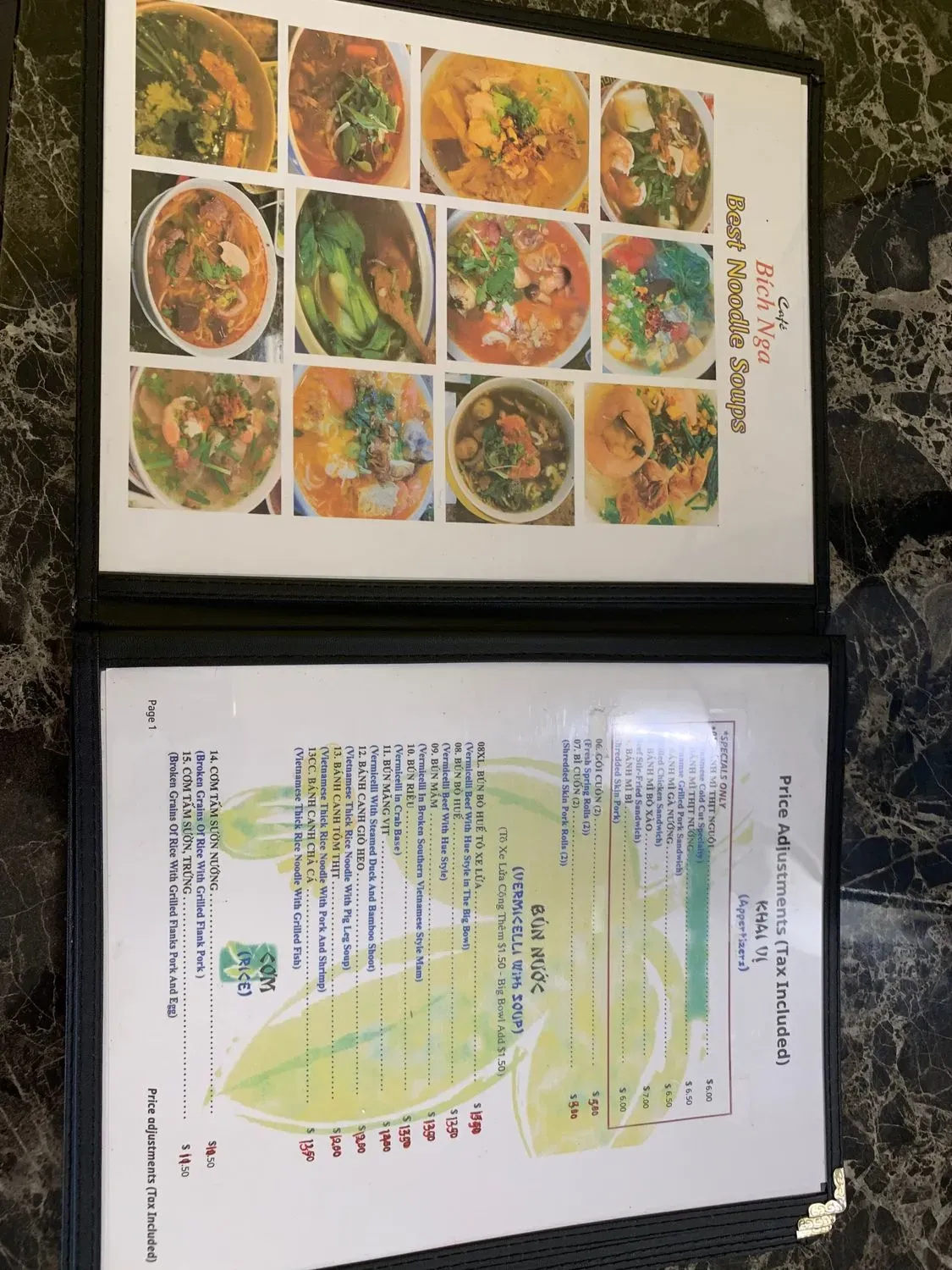 Menu 3