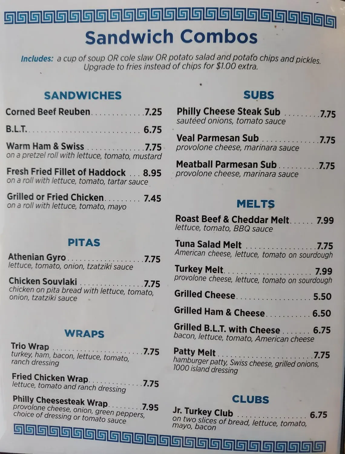 Menu 3