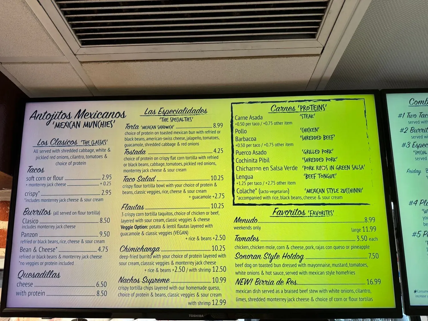 Menu 3