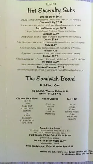 Menu 6