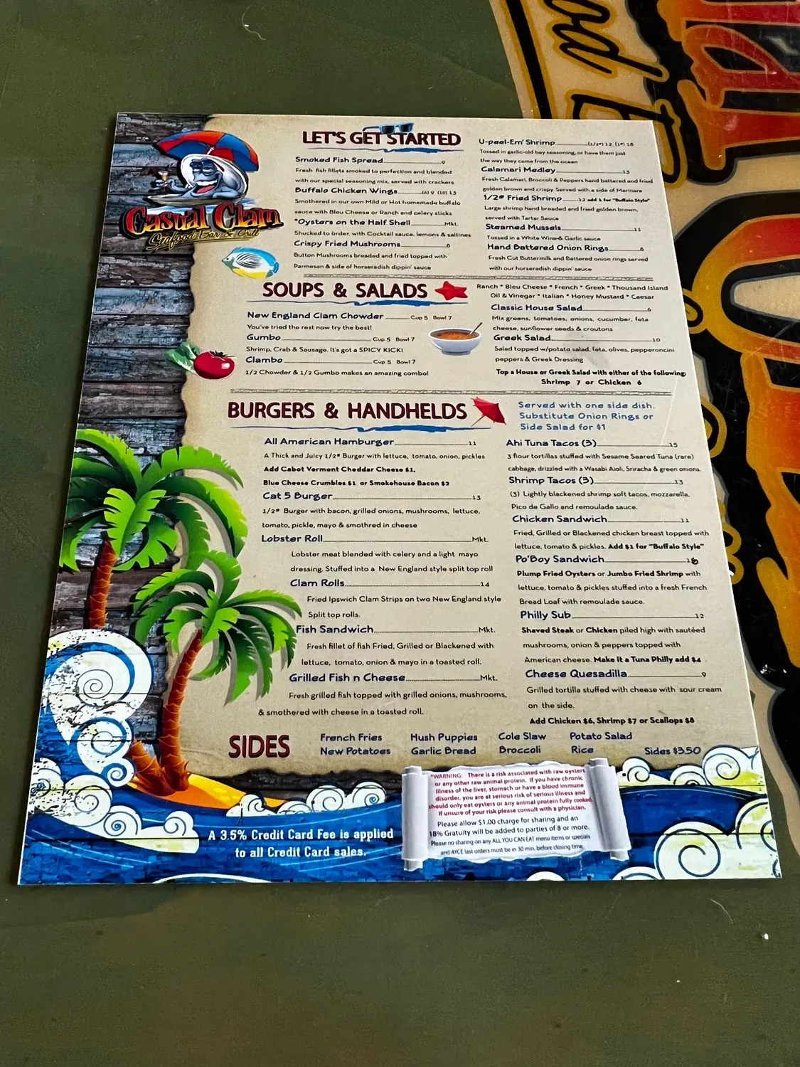 Menu 3