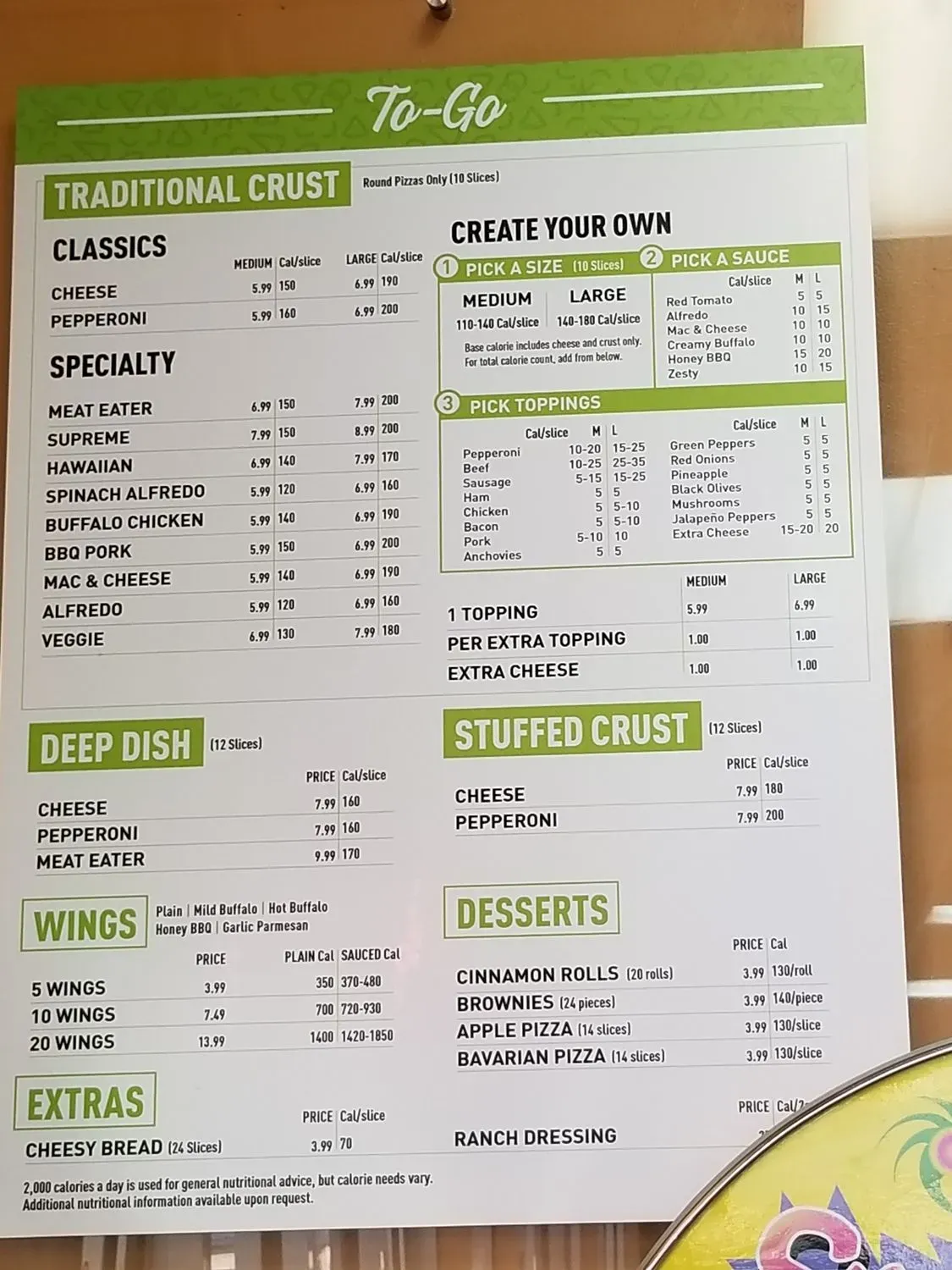 Menu 4