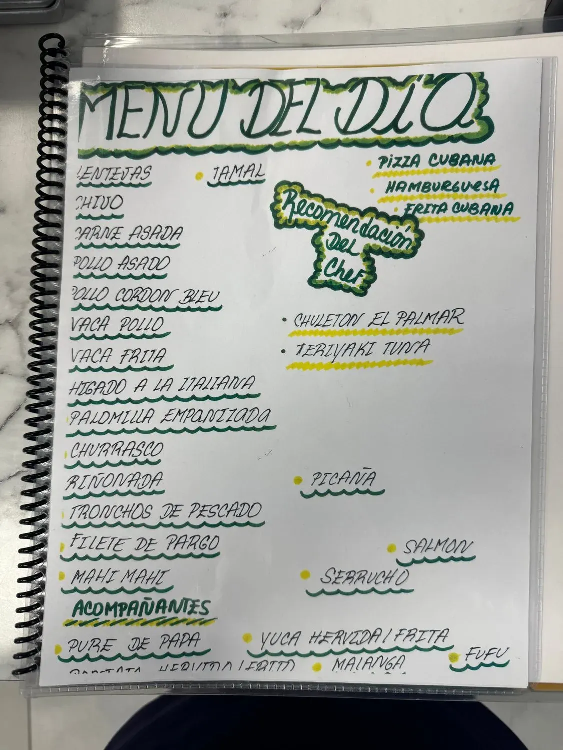 Menu 3