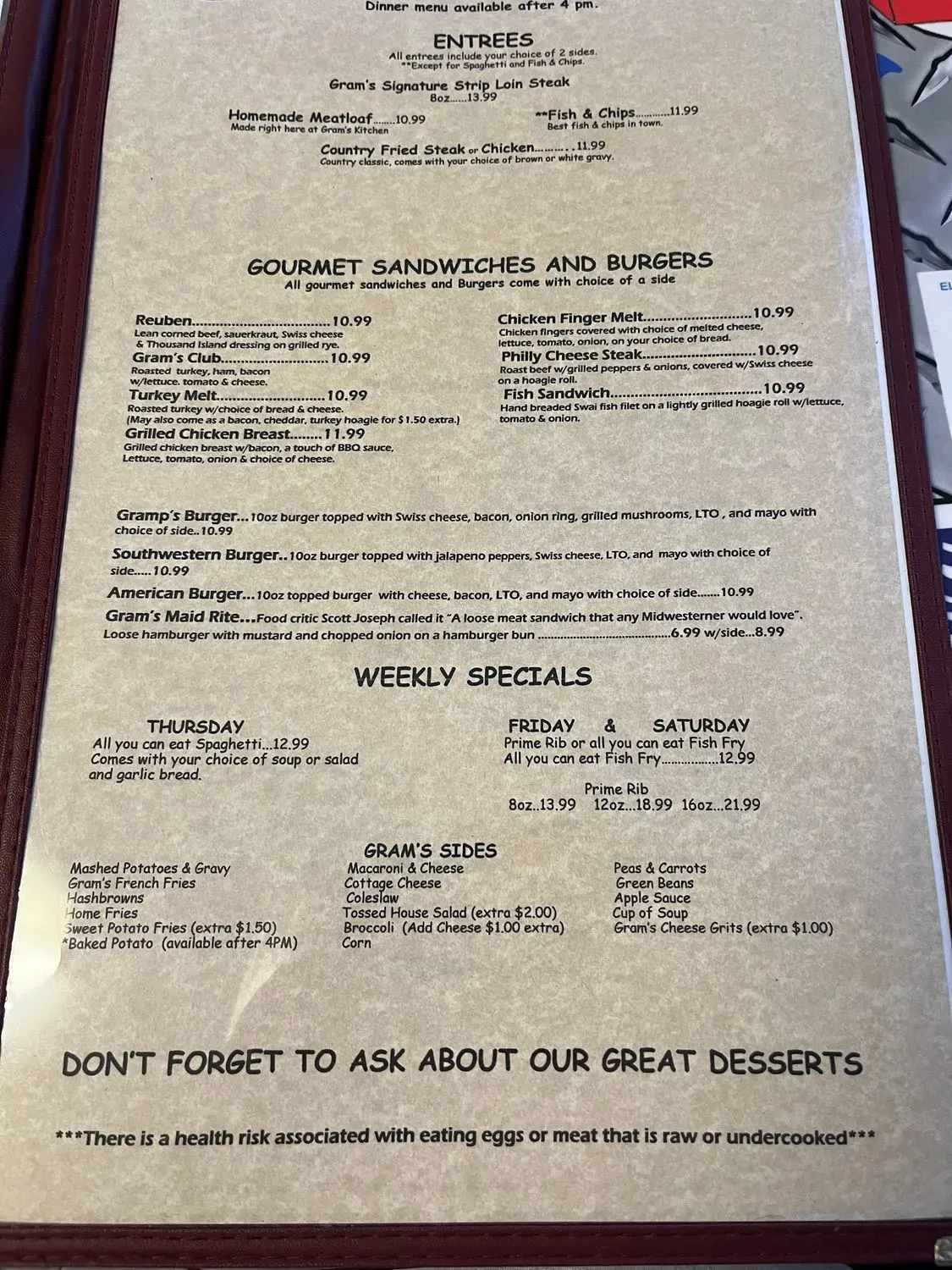 Menu 6