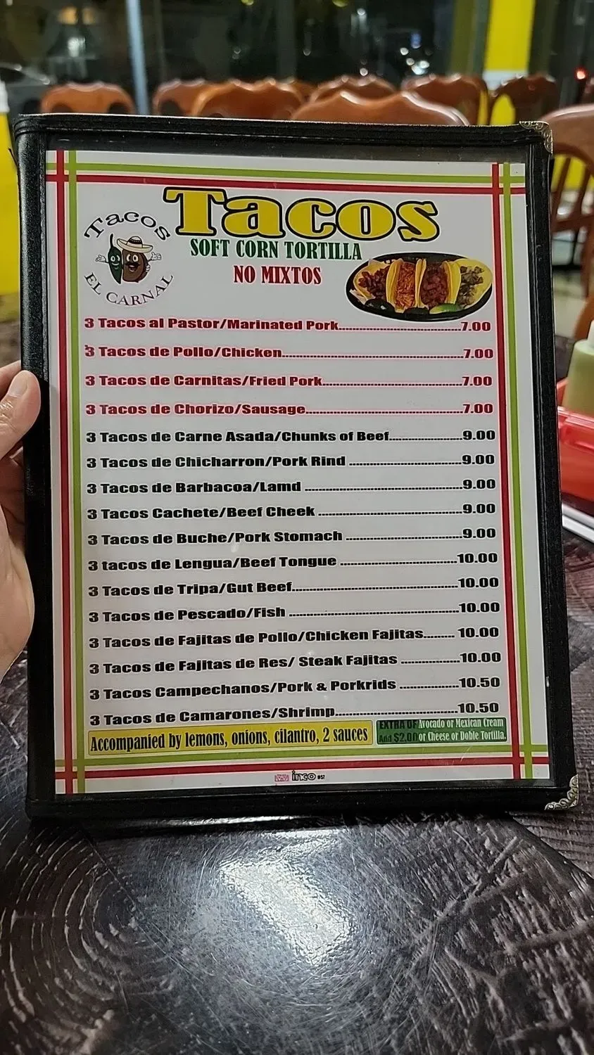 Menu 6