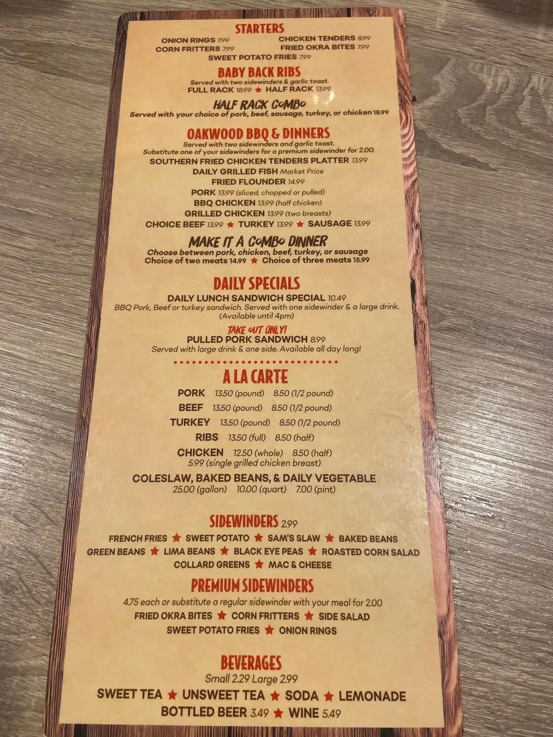 Menu 3