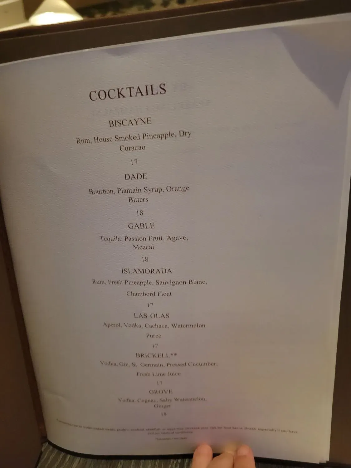 Menu 6