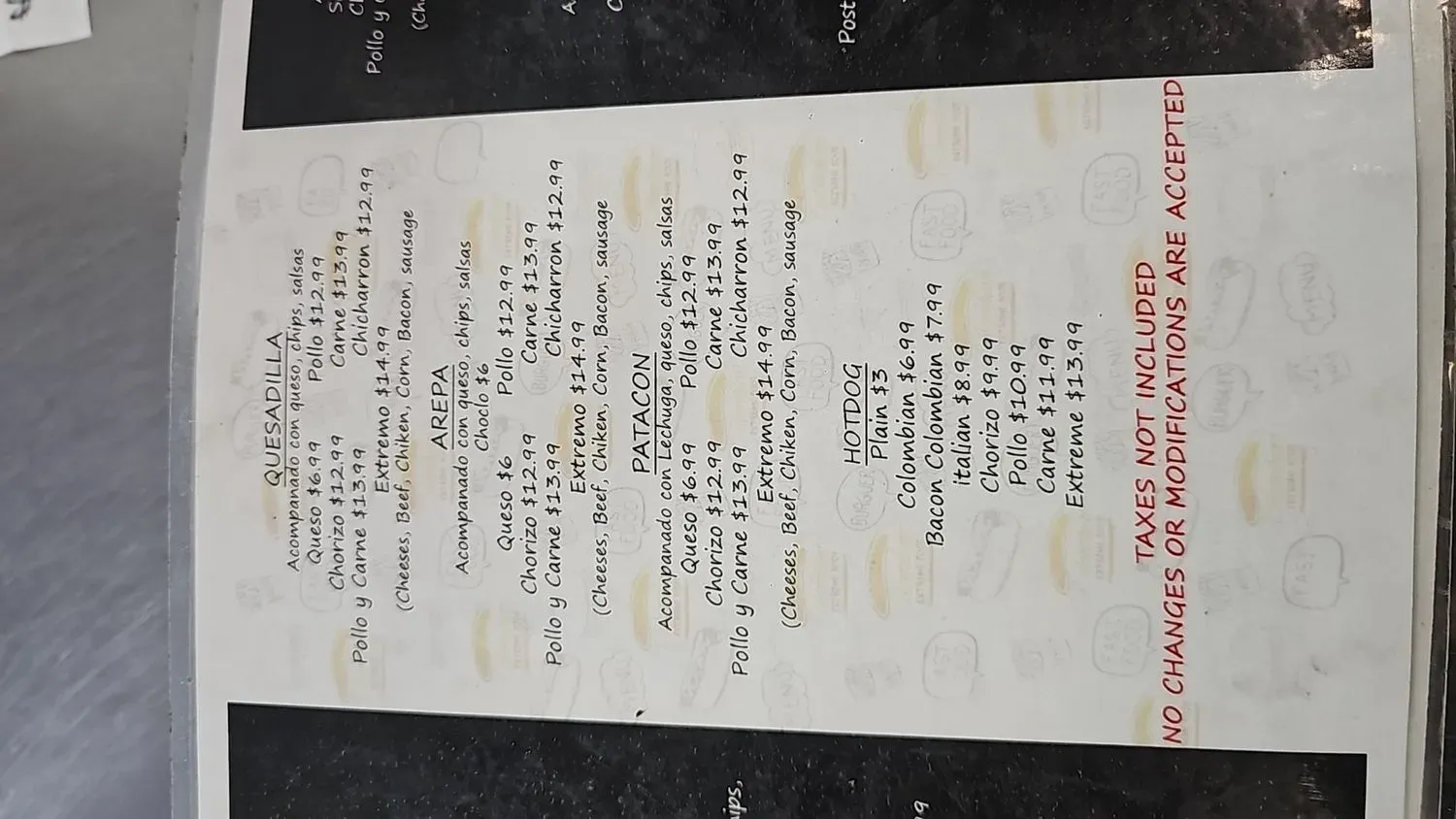 Menu 6